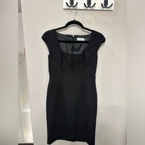 Black Calvin Klein dress